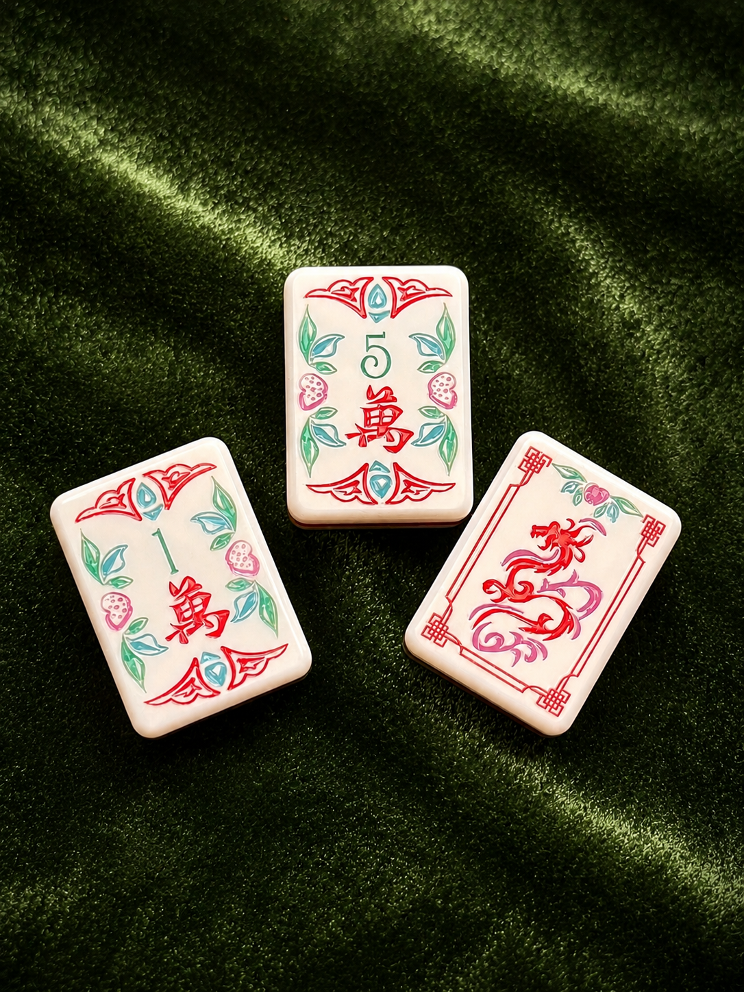 Pink Opal Tile Set
