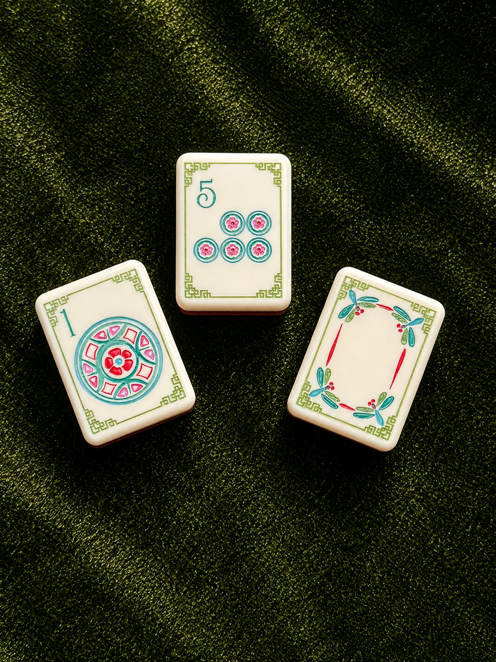 Pink Opal Tile Set