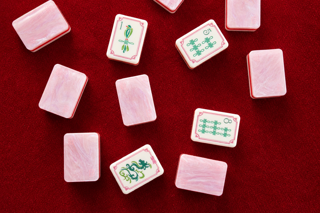 Pink Opal Tile Set
