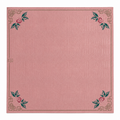 CROCODILE FAUX LEATHER MAT - ROSE DE CHINE